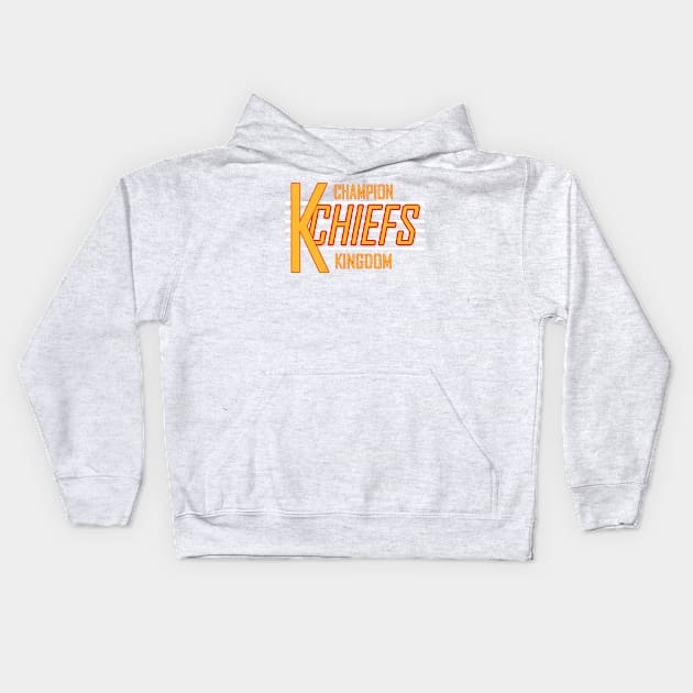 chiefs Kids Hoodie by Amberstore